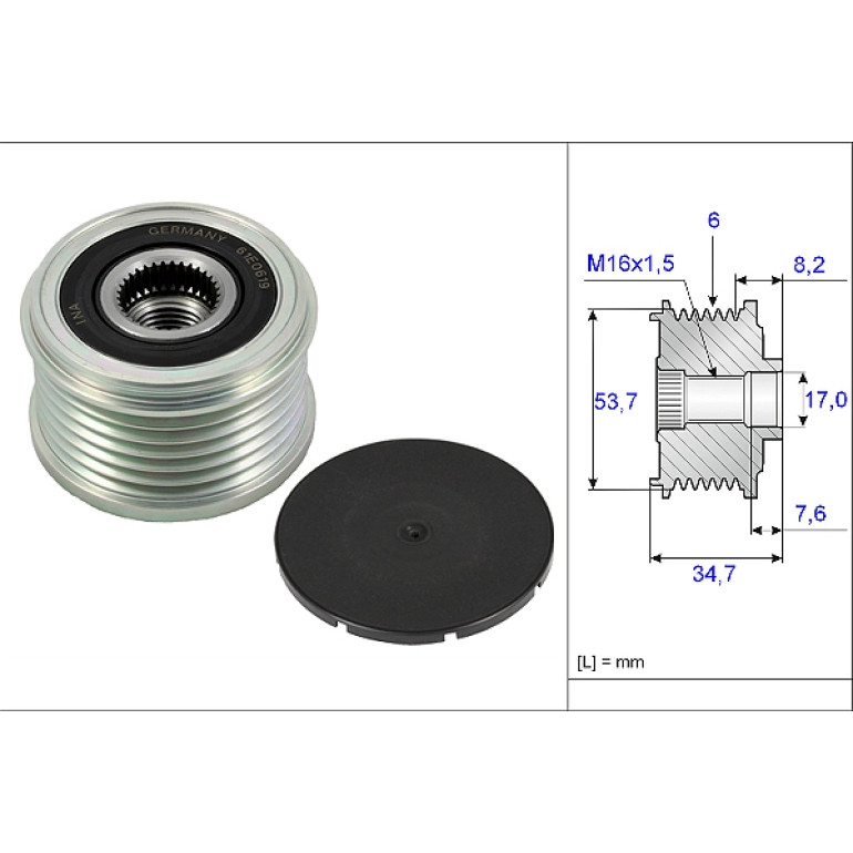 Generatorfreilauf 535 0224 10 Generatorfreilauf 535 0224 10