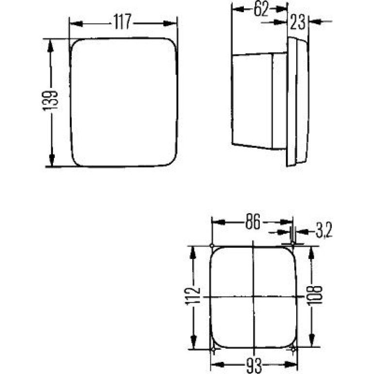 Schlussleuchte 2SA 005 200-331 Schlussleuchte 2SA 005 200-331