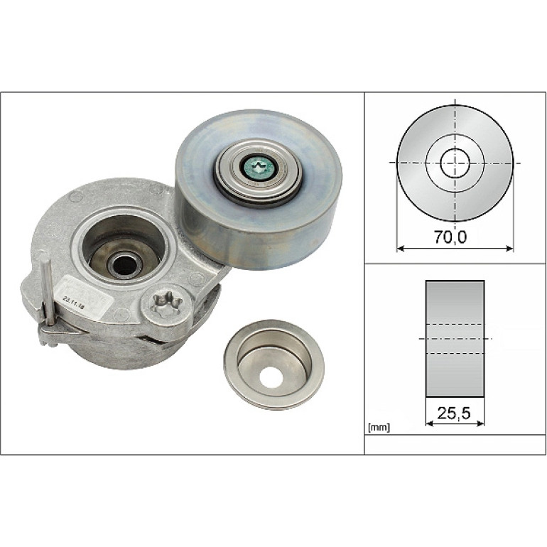 Spannarm, Keilrippenriemen 534 0672 10 Spannarm, Keilrippenriemen 534 0672 10