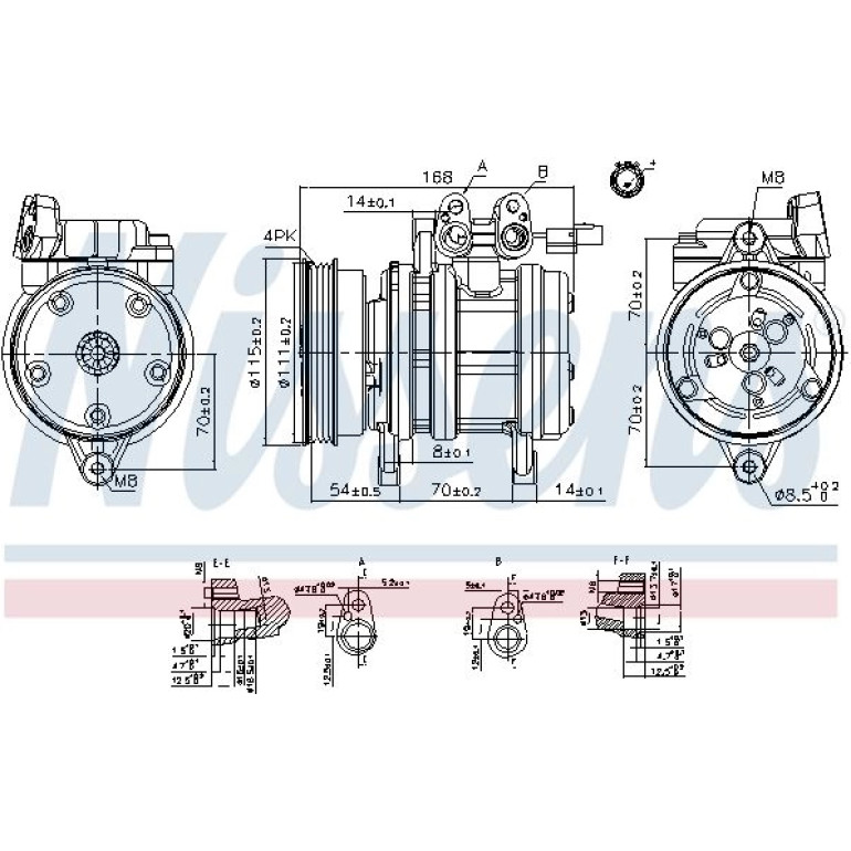 Kompressor, Klimaanlage 89263 Kompressor, Klimaanlage 89263