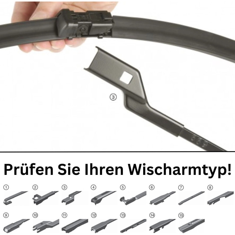 BOSCH A 863 S Scheibenwischer Aerotwin 3 397 007 863 für VW