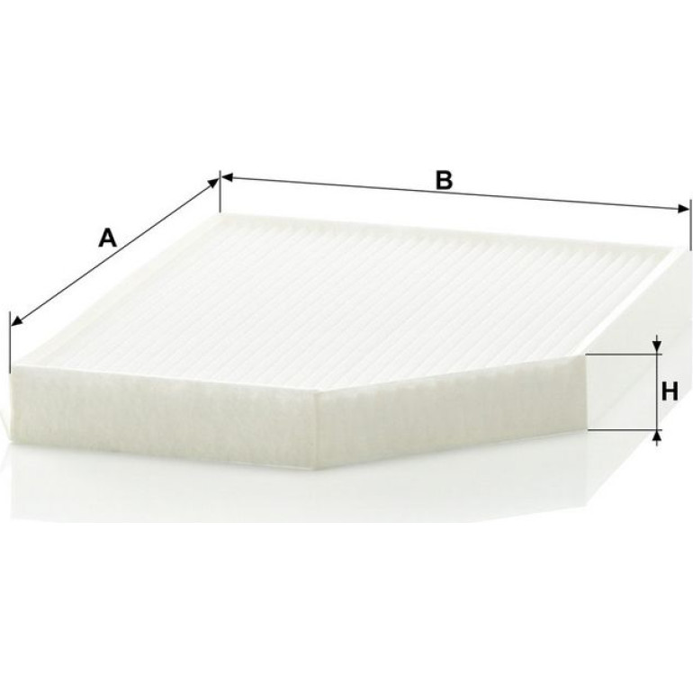 MANN-FILTER CU 2450 Innenraumfilter, Partikelfilter
