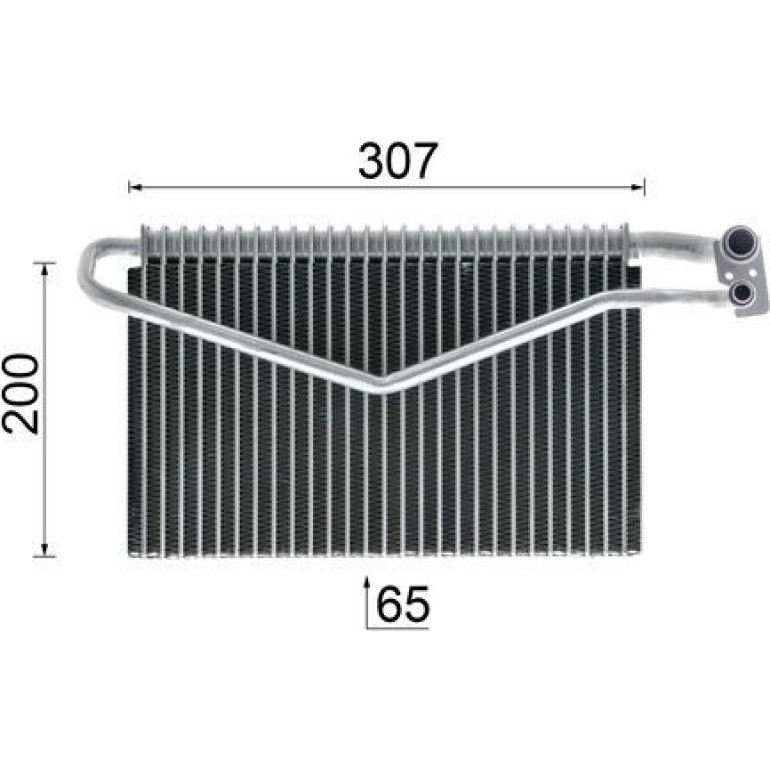 Verdampfer, Klimaanlage AE 67 000P Verdampfer, Klimaanlage AE 67 000P