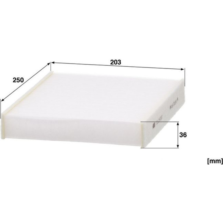 MANN-FILTER CU 25 007 Innenraumfilter, Partikelfilter MANN-FILTER CU 25 007 Innenraumfilter, Partikelfilter