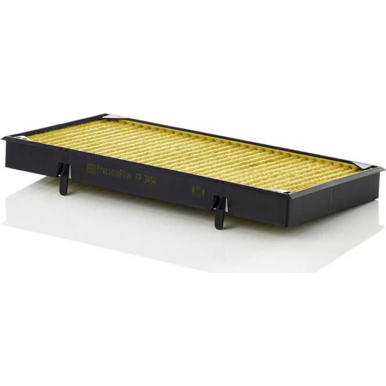 MANN-FILTER FP 3454 Innenraumfilter FreciousPlus Aktivkohlefilter mit Polyphenol, antibakteriell, Feinstaubfilter (PM 2.5)