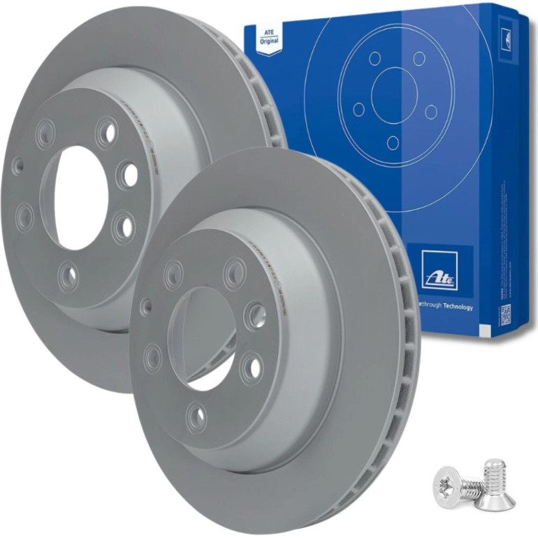 ATE 24.0128-0149.1 Bremsscheibe Ø330mm, 5x130,0, Belüftet, beschichtet, hochgekohlt
