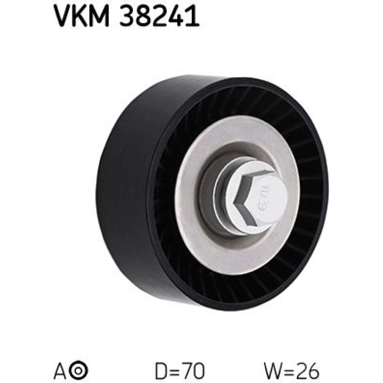 Spannrolle, Keilrippenriemen VKM 38241 Spannrolle, Keilrippenriemen VKM 38241