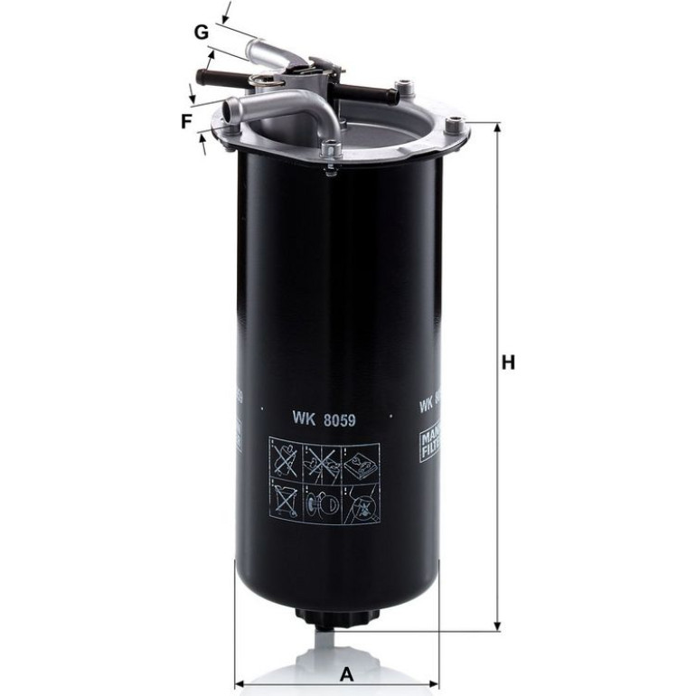 Kraftstofffilter WK 8059 Kraftstofffilter WK 8059