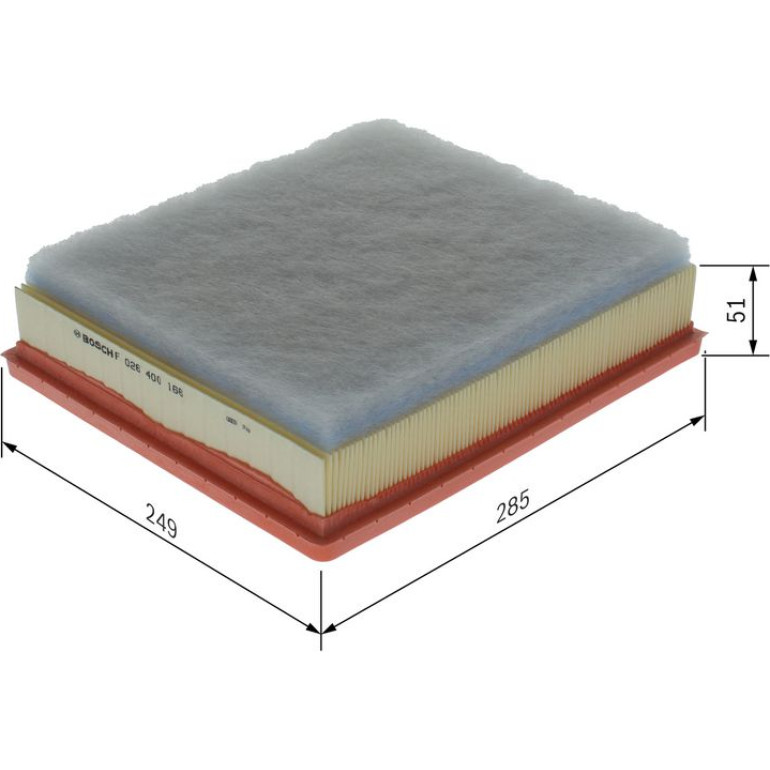 BOSCH F 026 400 166 Luftfilter BOSCH F 026 400 166 Luftfilter