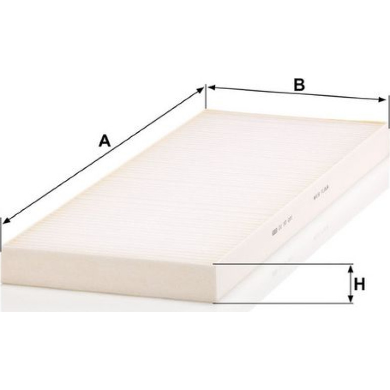 MANN-FILTER CU 50 001 Innenraumfilter, Partikelfilter MANN-FILTER CU 50 001 Innenraumfilter, Partikelfilter