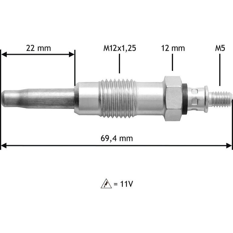 Glühkerze 345116 Glühkerze 345116
