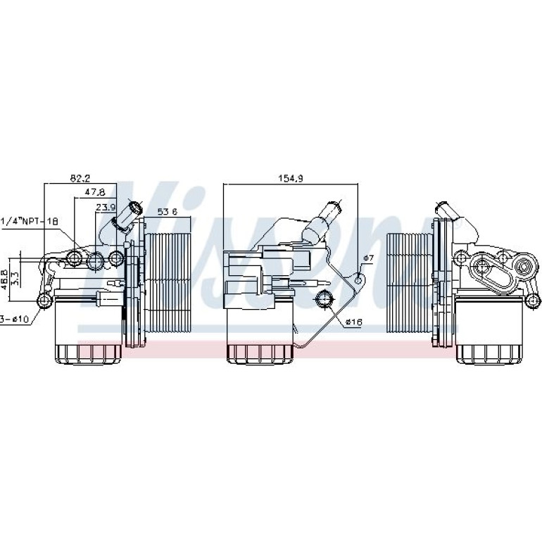 Ölkühler, Motoröl 90893