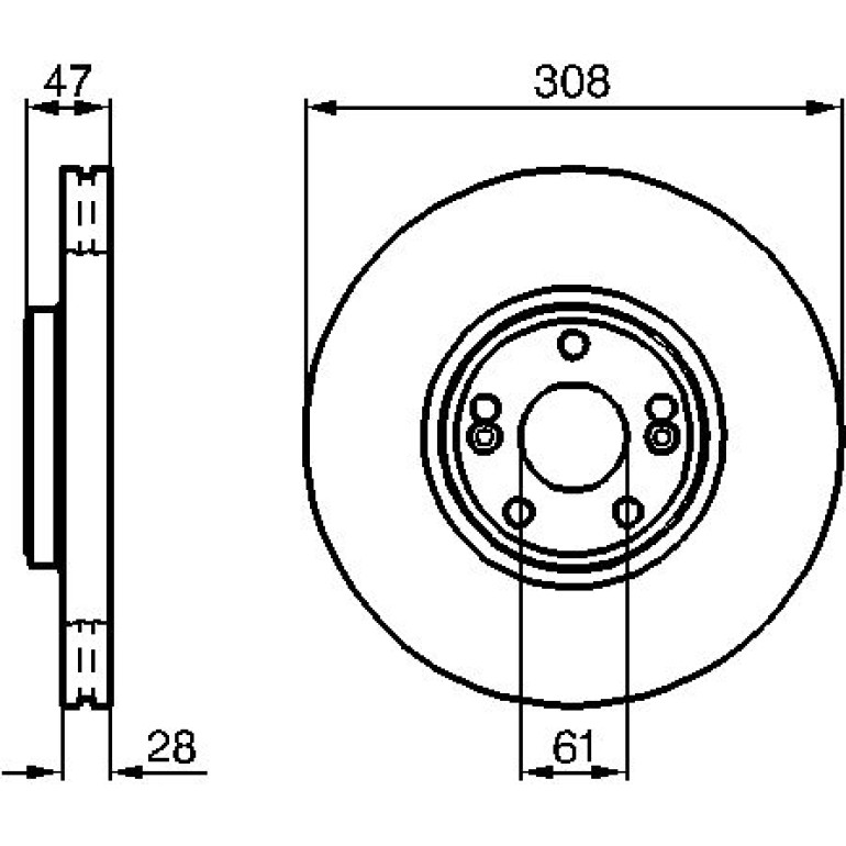 Bremsscheibe 0 986 479 198 Bremsscheibe 0 986 479 198