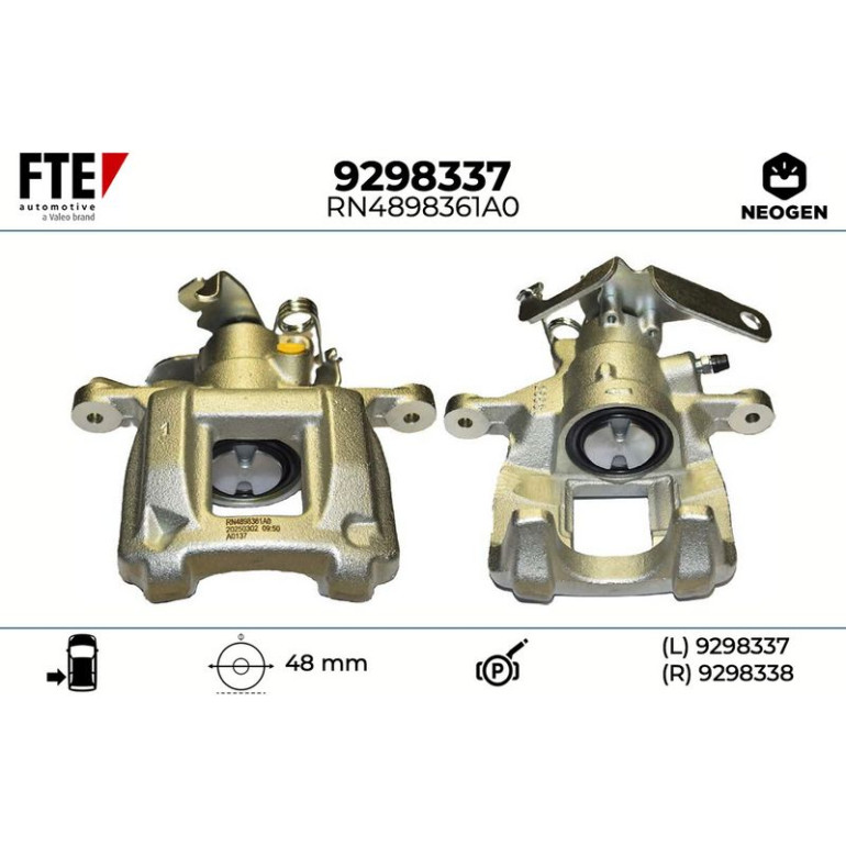 Bremssattel 9298337 Bremssattel 9298337