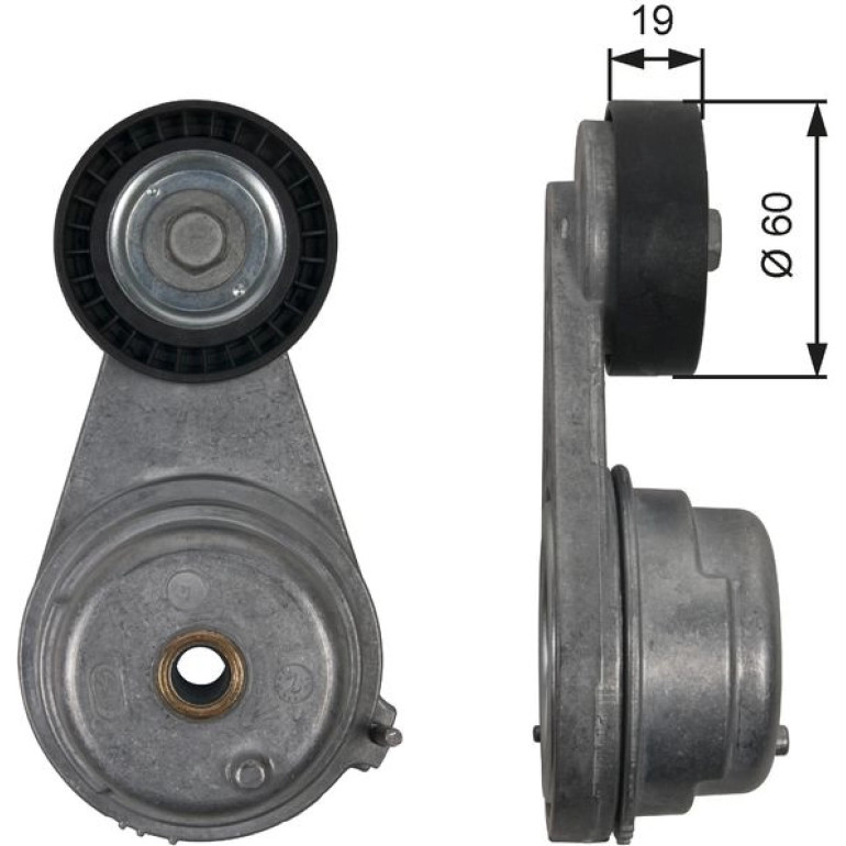 Spannrolle, Keilrippenriemen T39190 Spannrolle, Keilrippenriemen T39190