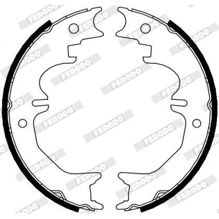 Bremsbackensatz, Feststellbremse FSB4120 Bremsbackensatz, Feststellbremse FSB4120