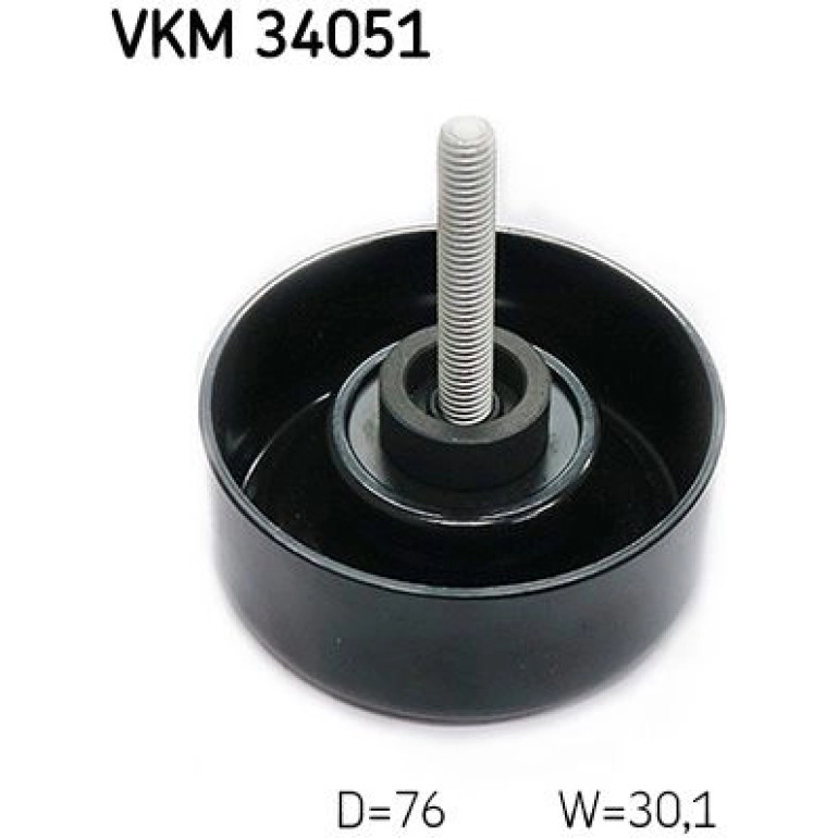 Umlenk-/Führungsrolle, Keilrippenriemen VKM 34051 Umlenk-/Führungsrolle, Keilrippenriemen VKM 34051
