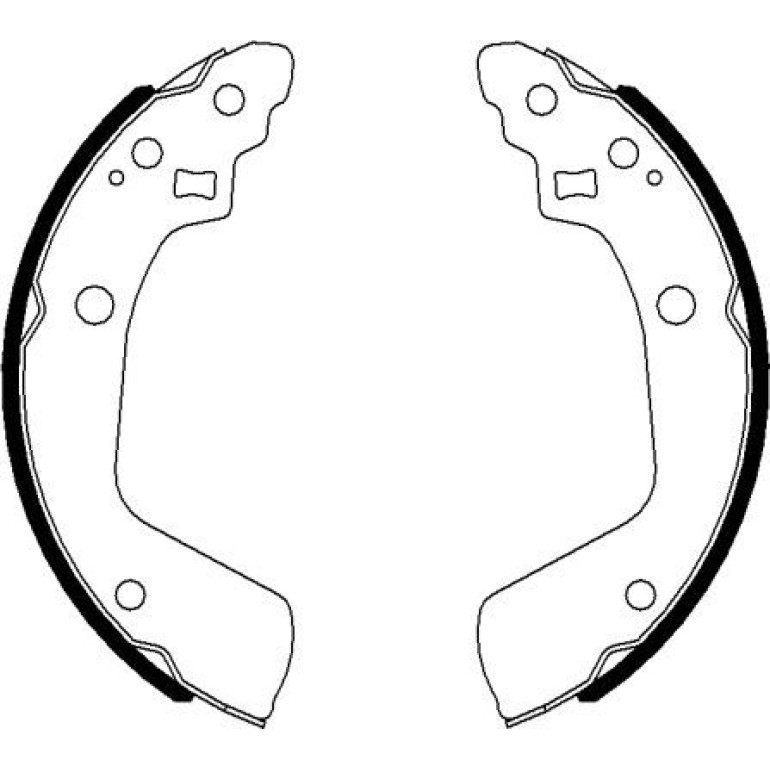 Bremsbackensatz 8DB 355 022-051 Bremsbackensatz 8DB 355 022-051