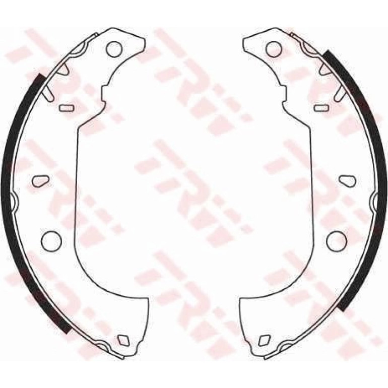 Bremsbackensatz GS8614 Bremsbackensatz GS8614