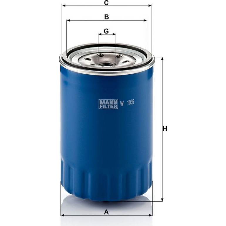 Ölfilter W 1035 Ölfilter W 1035