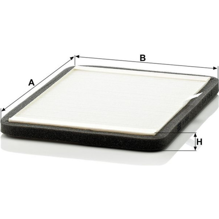 MANN-FILTER CUK 2424 Innenraumfilter, Aktivkohlefilter MANN-FILTER CUK 2424 Innenraumfilter, Aktivkohlefilter