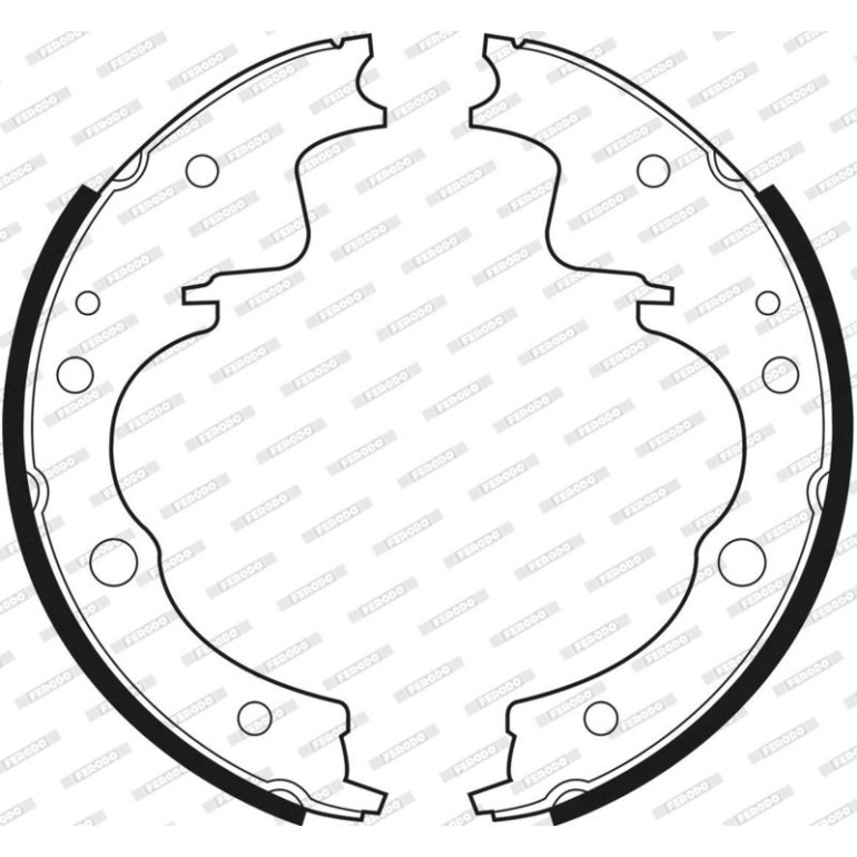 Bremsbackensatz FSB384 Bremsbackensatz FSB384