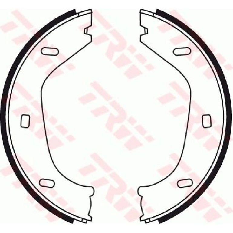 Bremsbackensatz, Feststellbremse GS8219 Bremsbackensatz, Feststellbremse GS8219