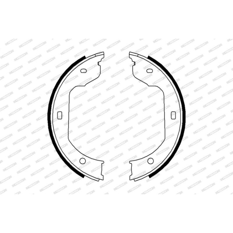Bremsbackensatz, Feststellbremse FSB668 Bremsbackensatz, Feststellbremse FSB668