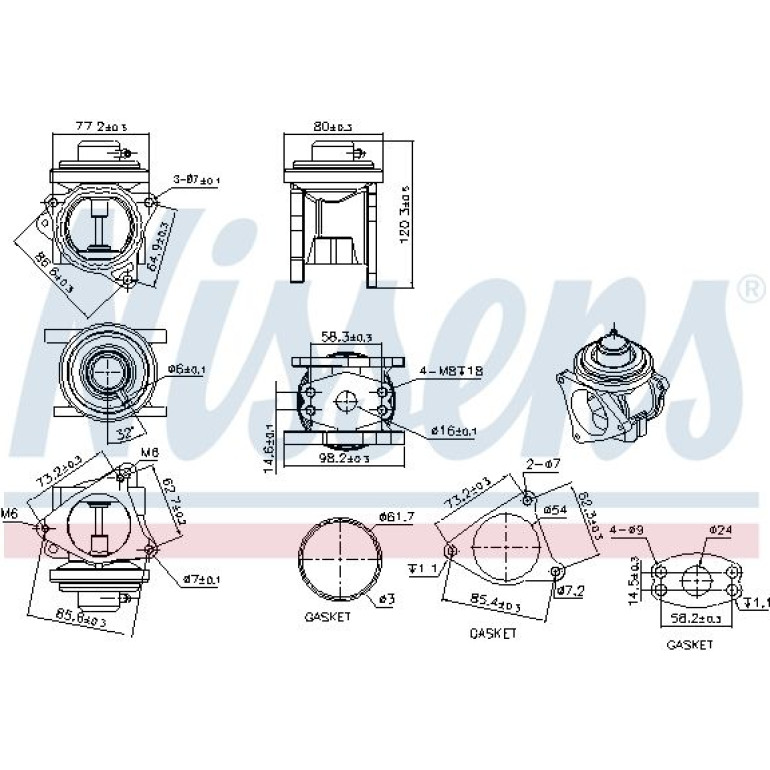 AGR-Ventil 98173 AGR-Ventil 98173