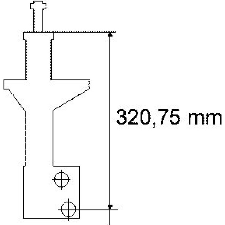 Stoßdämpfer 170 129 Stoßdämpfer 170 129