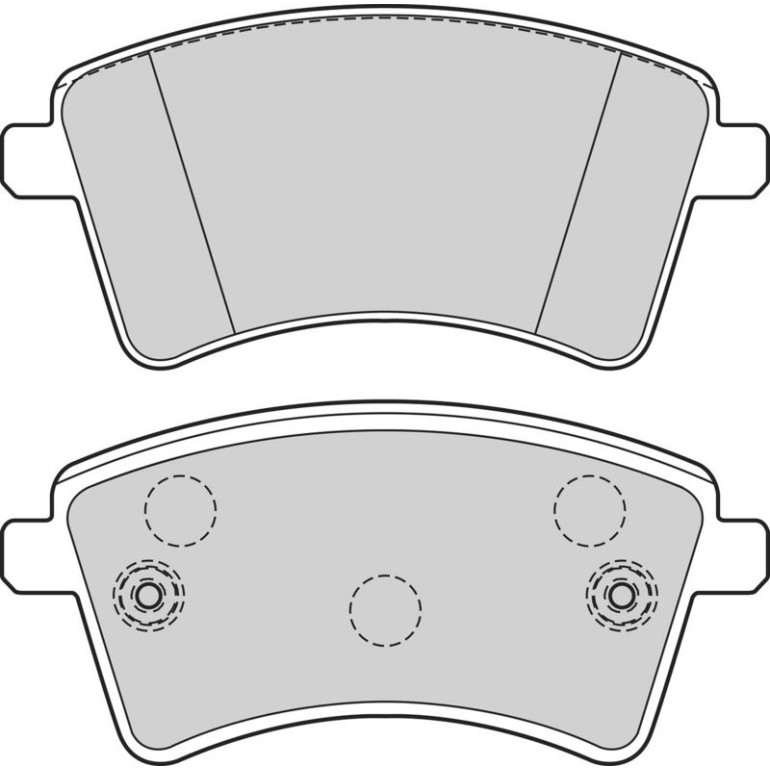 Bremsbelagsatz, Scheibenbremse 302667 Bremsbelagsatz, Scheibenbremse 302667