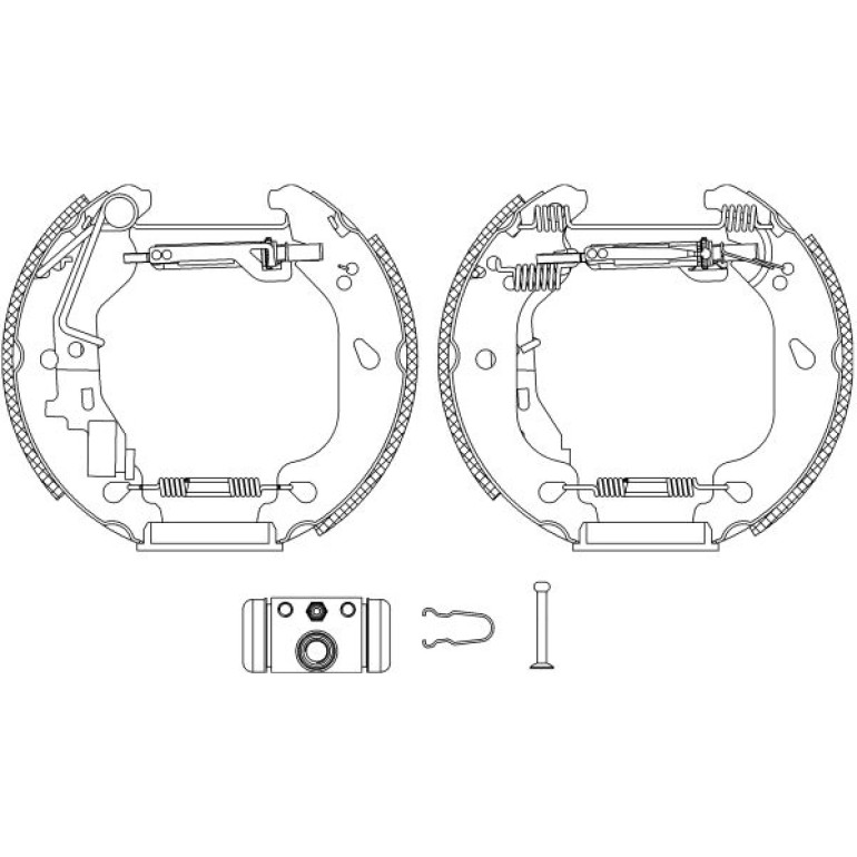 Bremsbackensatz 84054401 Bremsbackensatz 84054401