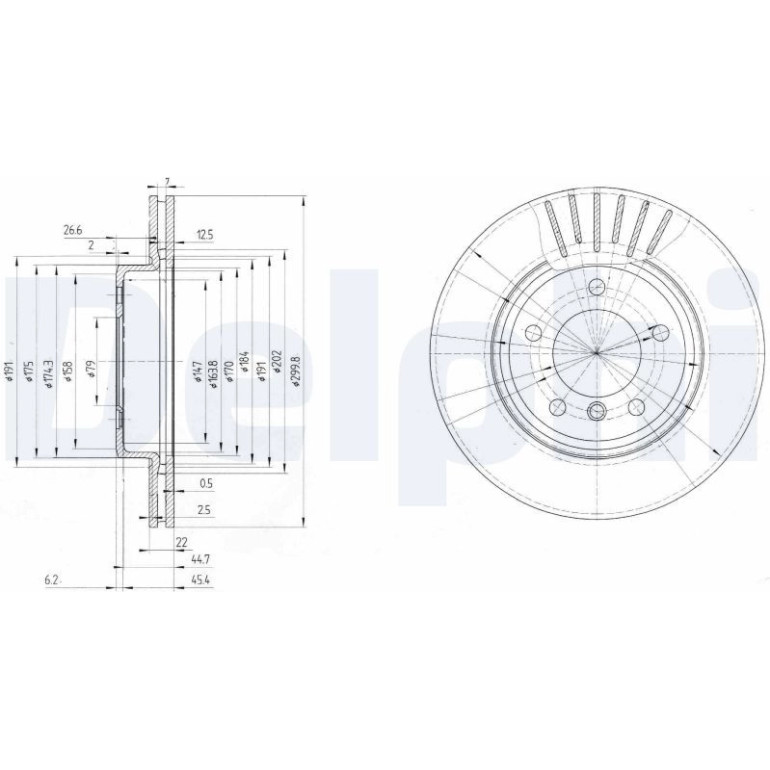 Bremsscheibe BG3527C Bremsscheibe BG3527C