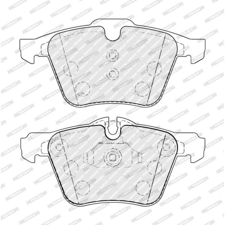 Bremsbelagsatz, Scheibenbremse FDB5307 Bremsbelagsatz, Scheibenbremse FDB5307