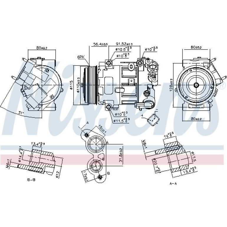 Kompressor, Klimaanlage 890324