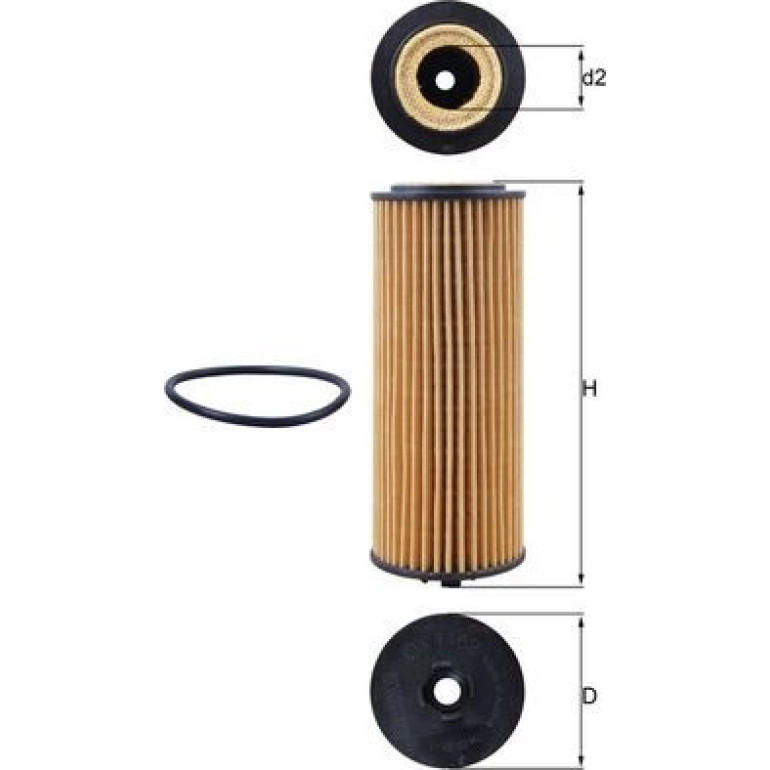 Ölfilter OX 1162D Ölfilter OX 1162D