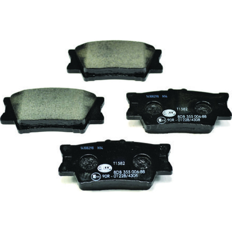 Bremsbelagsatz, Scheibenbremse 8DB 355 006-881 Bremsbelagsatz, Scheibenbremse 8DB 355 006-881