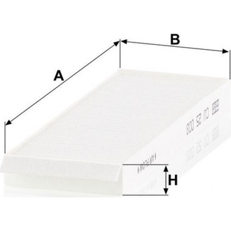 MANN-FILTER CU 25 008-2 Innenraumfilter, Partikelfilter MANN-FILTER CU 25 008-2 Innenraumfilter, Partikelfilter