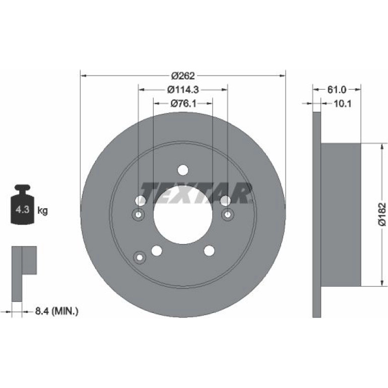 Bremsscheibe 92156803