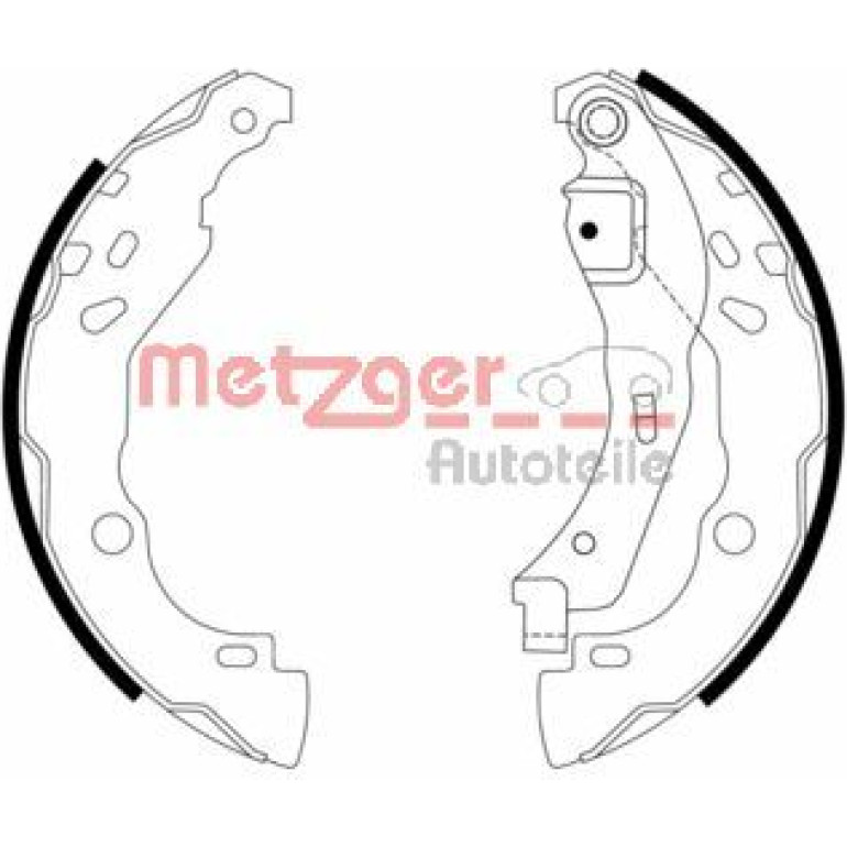 Bremsbackensatz MG 968 Bremsbackensatz MG 968