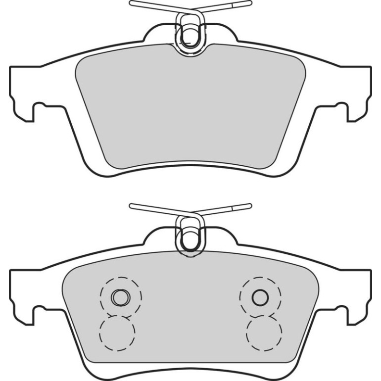 Bremsbelagsatz, Scheibenbremse 302760 Bremsbelagsatz, Scheibenbremse 302760