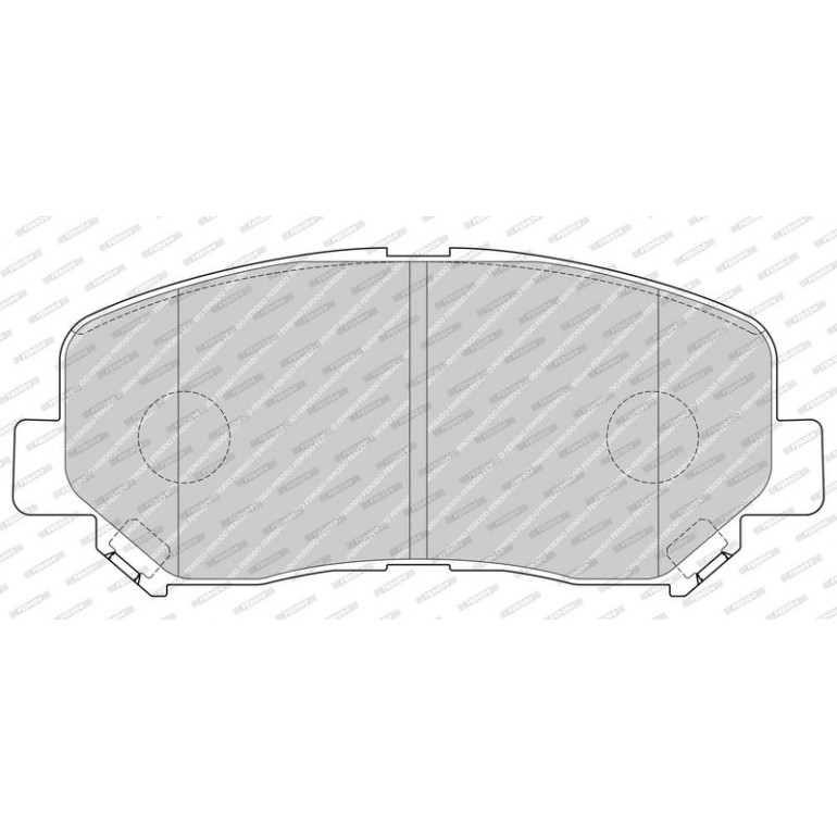 Bremsbelagsatz, Scheibenbremse FDB4357 Bremsbelagsatz, Scheibenbremse FDB4357