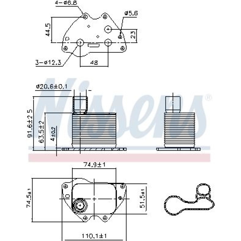Ölkühler, Motoröl 90981