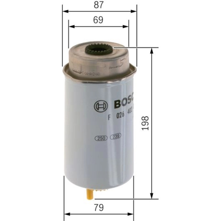 Kraftstofffilter F 026 402 079 Kraftstofffilter F 026 402 079