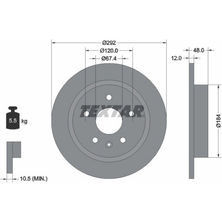 Bremsscheibe 92222903 Bremsscheibe 92222903