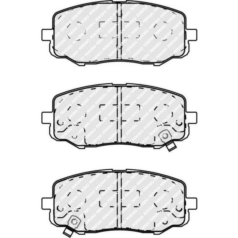 Bremsbelagsatz, Scheibenbremse FDB4234 Bremsbelagsatz, Scheibenbremse FDB4234
