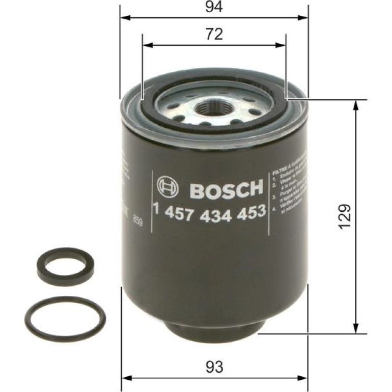 Kraftstofffilter 1 457 434 453