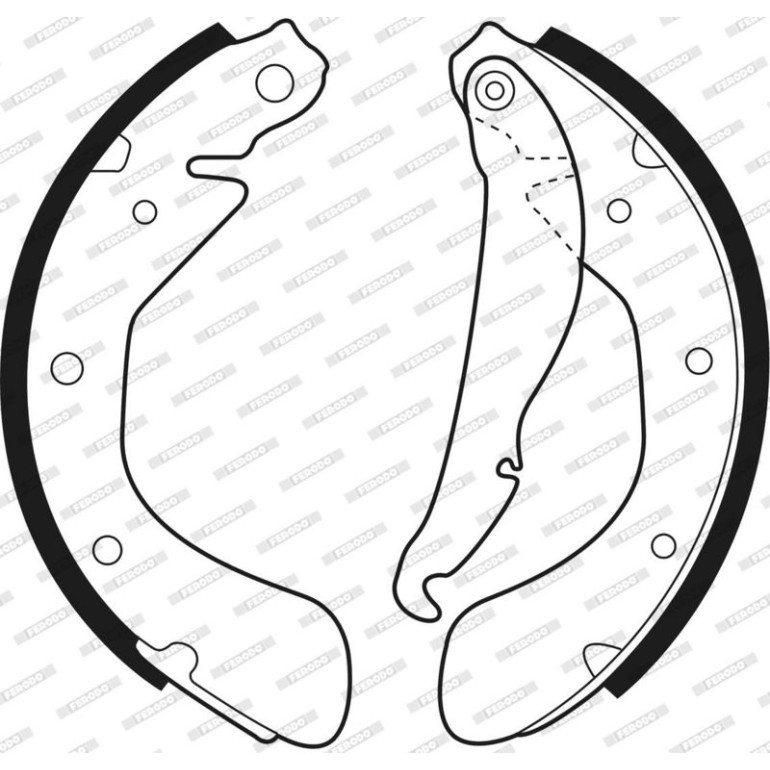 Bremsbackensatz FSB334 Bremsbackensatz FSB334