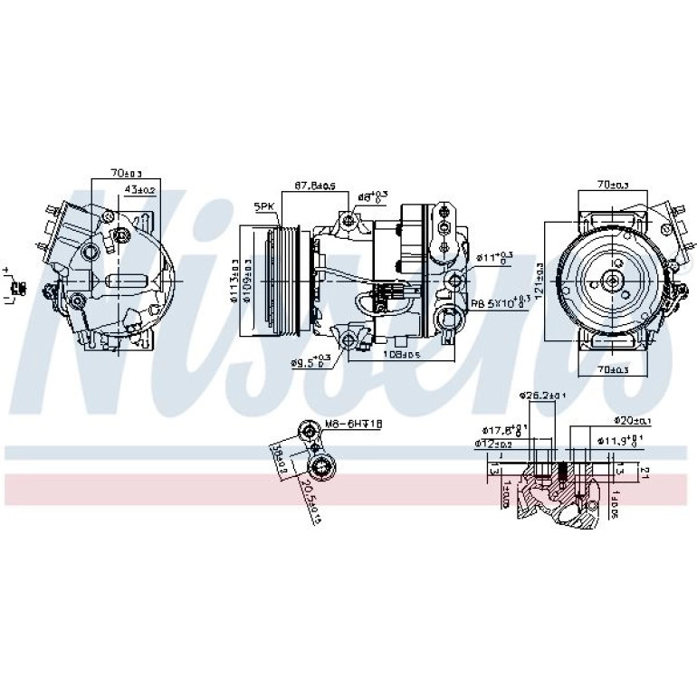 Kompressor, Klimaanlage 890266 Kompressor, Klimaanlage 890266