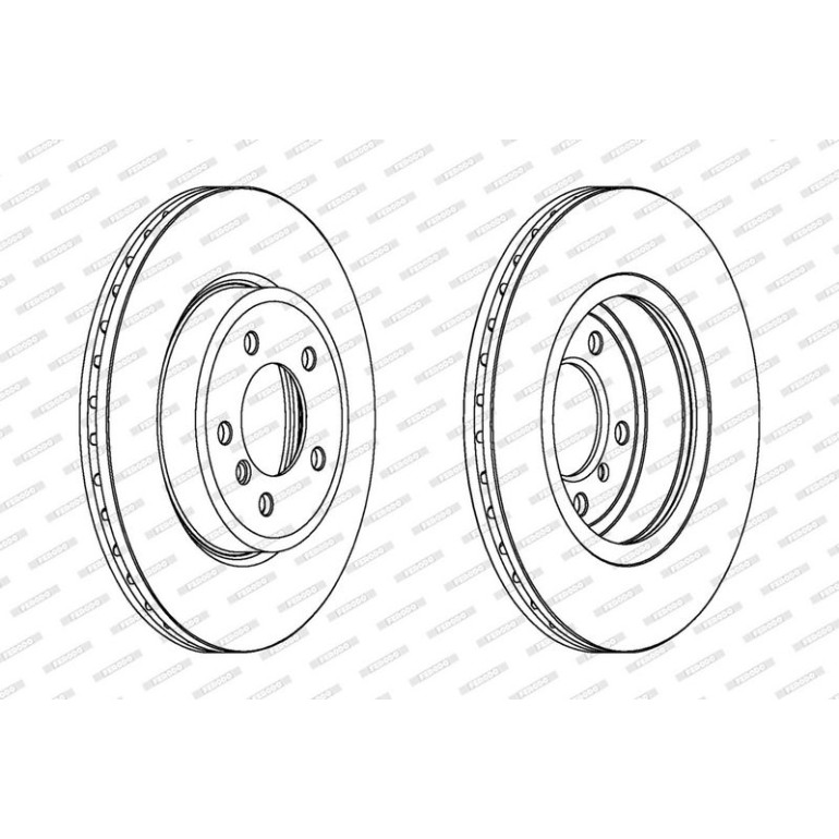 Bremsscheibe DDF1174C-1